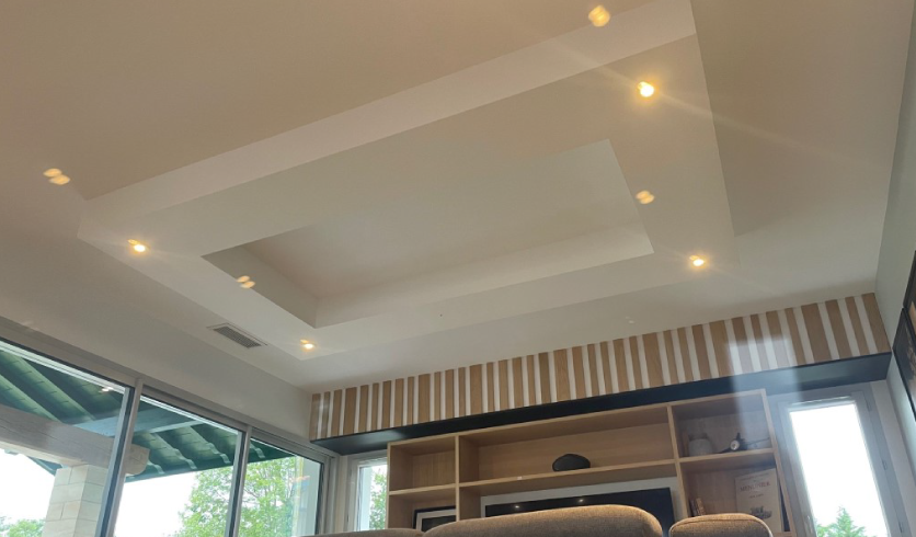 Expertise plâtrerie pour tout projet de plafond décoratif Pays Basque et Cambo-les-Bains